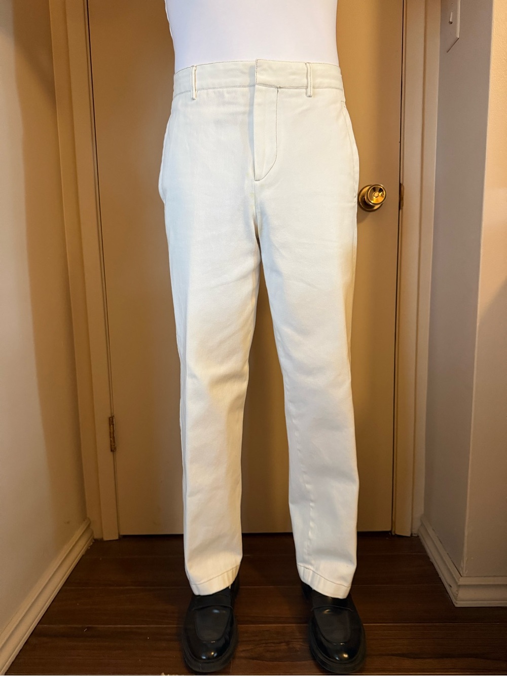 Zara Off-White Trousers